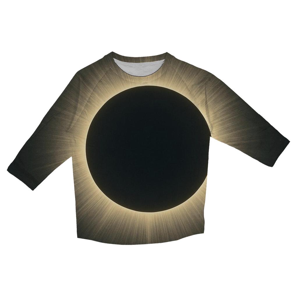 Eclipse Corona Lacework trendy 3/4 sleeve tops