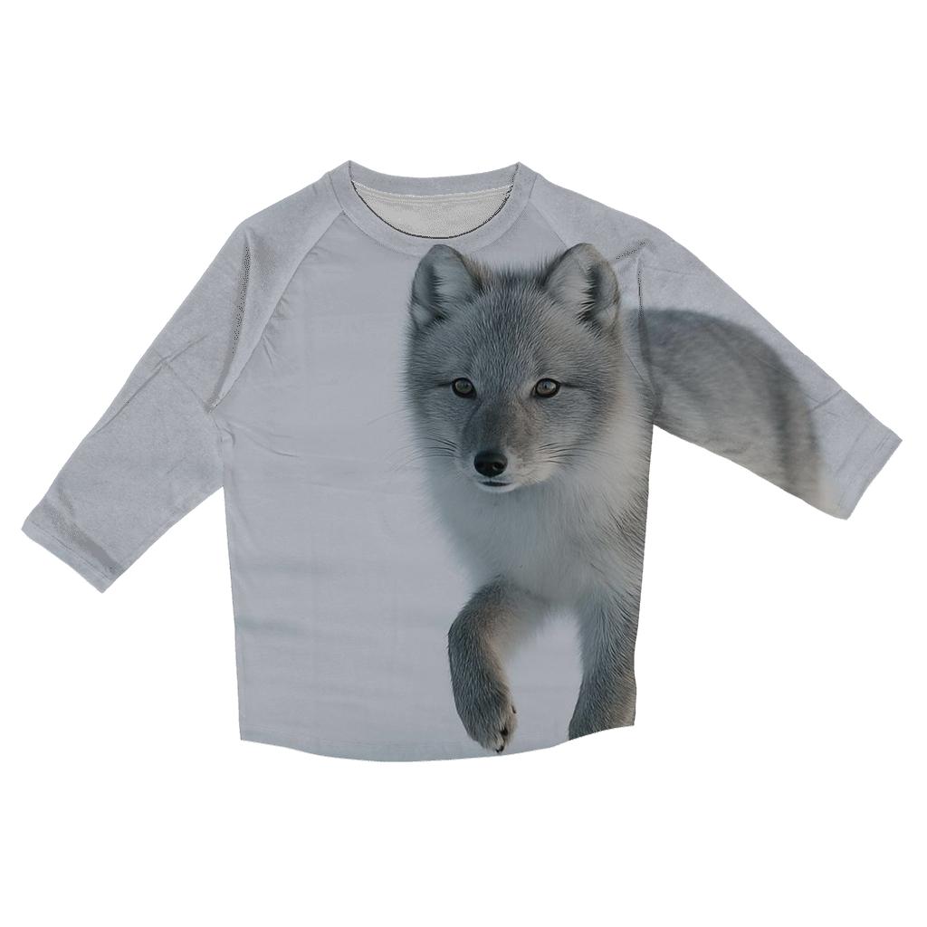 Frostline Pause Arctic Fox designer 3/4 sleeve blouses