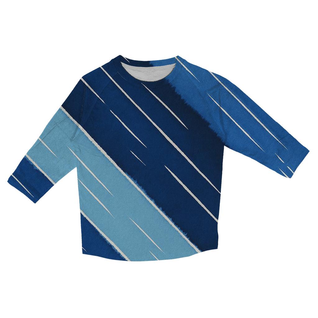 Arashi Meteor Shower Diagonals casual three quarter sleeve shirts