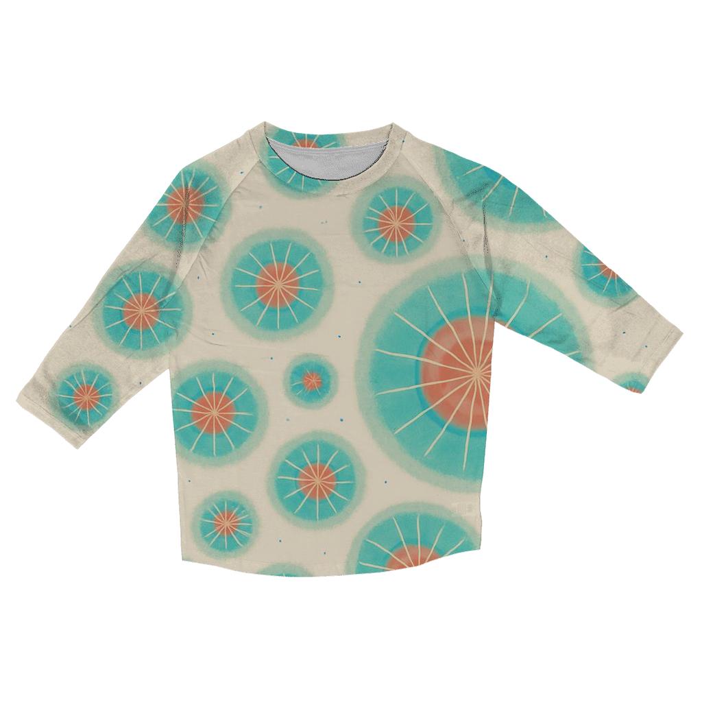 Kumo Comet Rosette Constellation custom 3/4 sleeve shirts