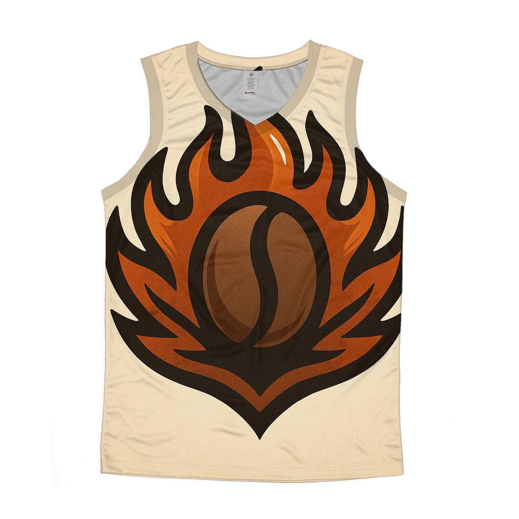 Roast Ember Crest designer workout tanks