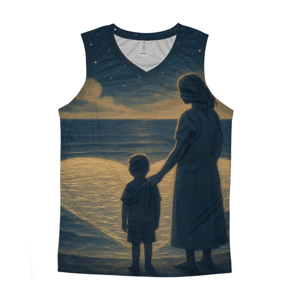 The Quiet Harbor Where Courage Begins casual summer tank tops