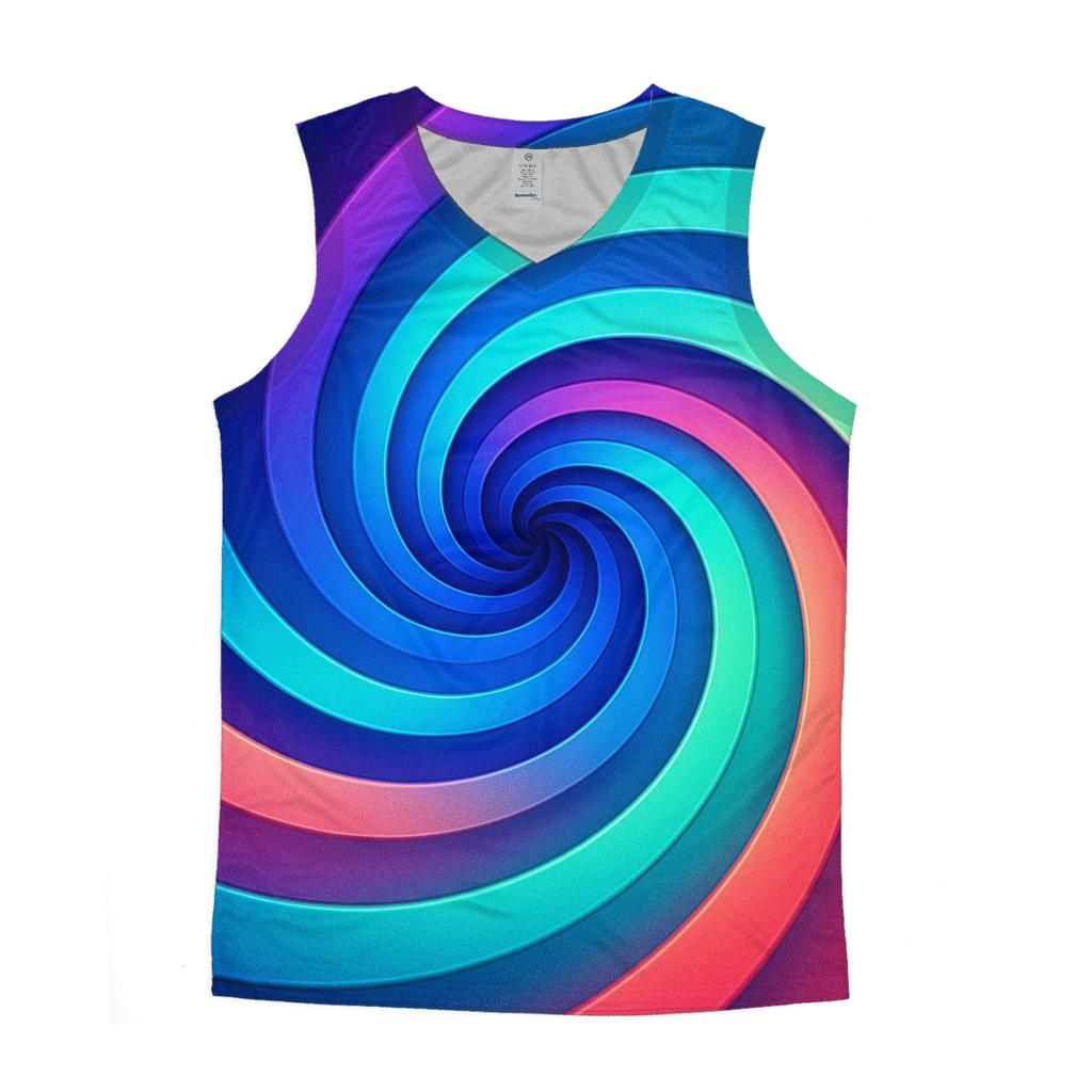 Citadel Prism Spiral personalized athletic tanks
