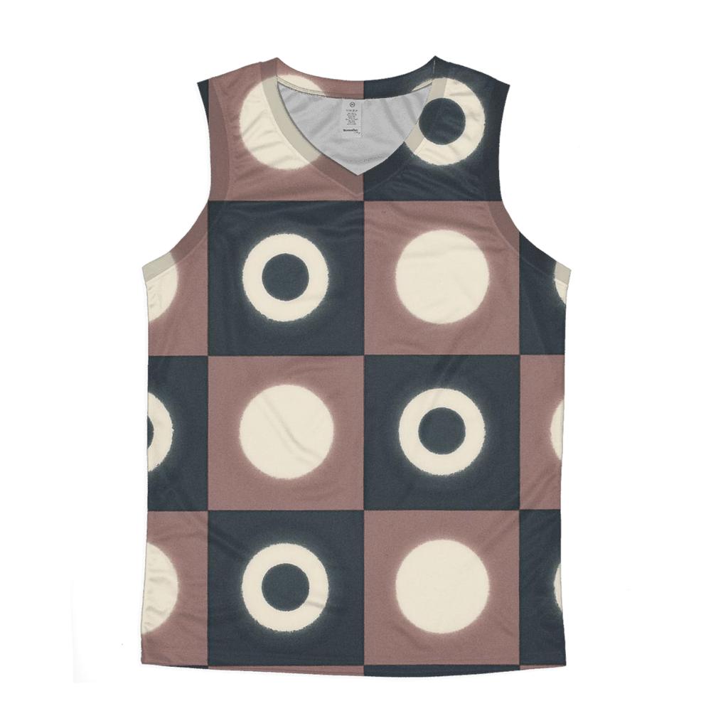 Itajime Lunar Eclipse Tile Grid stylish racerback tanks