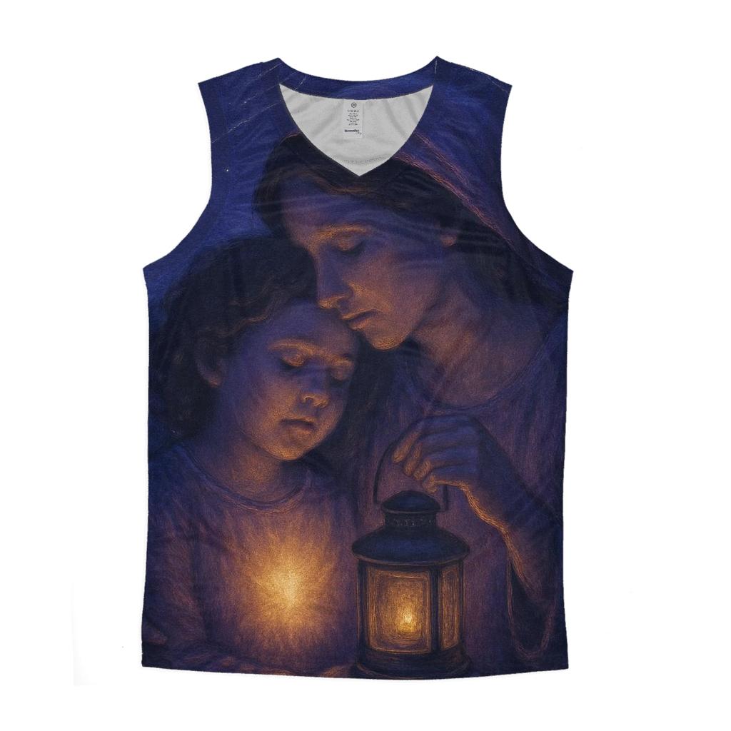 The Lantern She Lit Inside You That Never Goes Out sports performance tank tops
