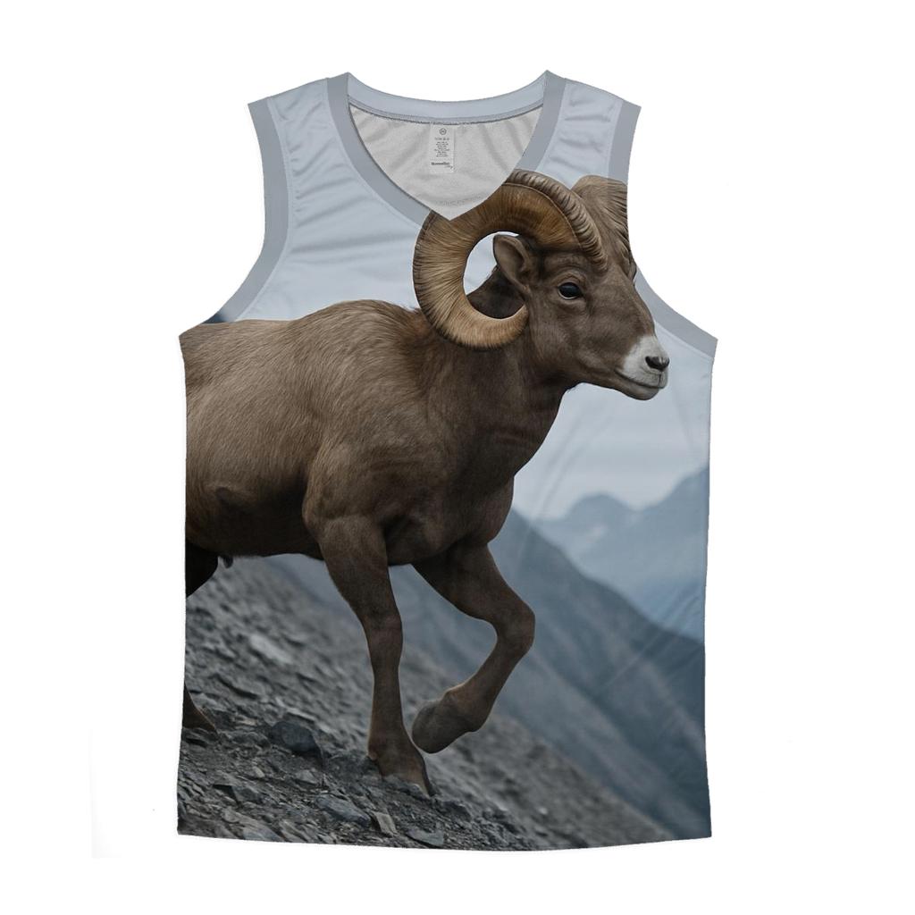 Scree Traverse Bighorn Ram sports performance tank tops