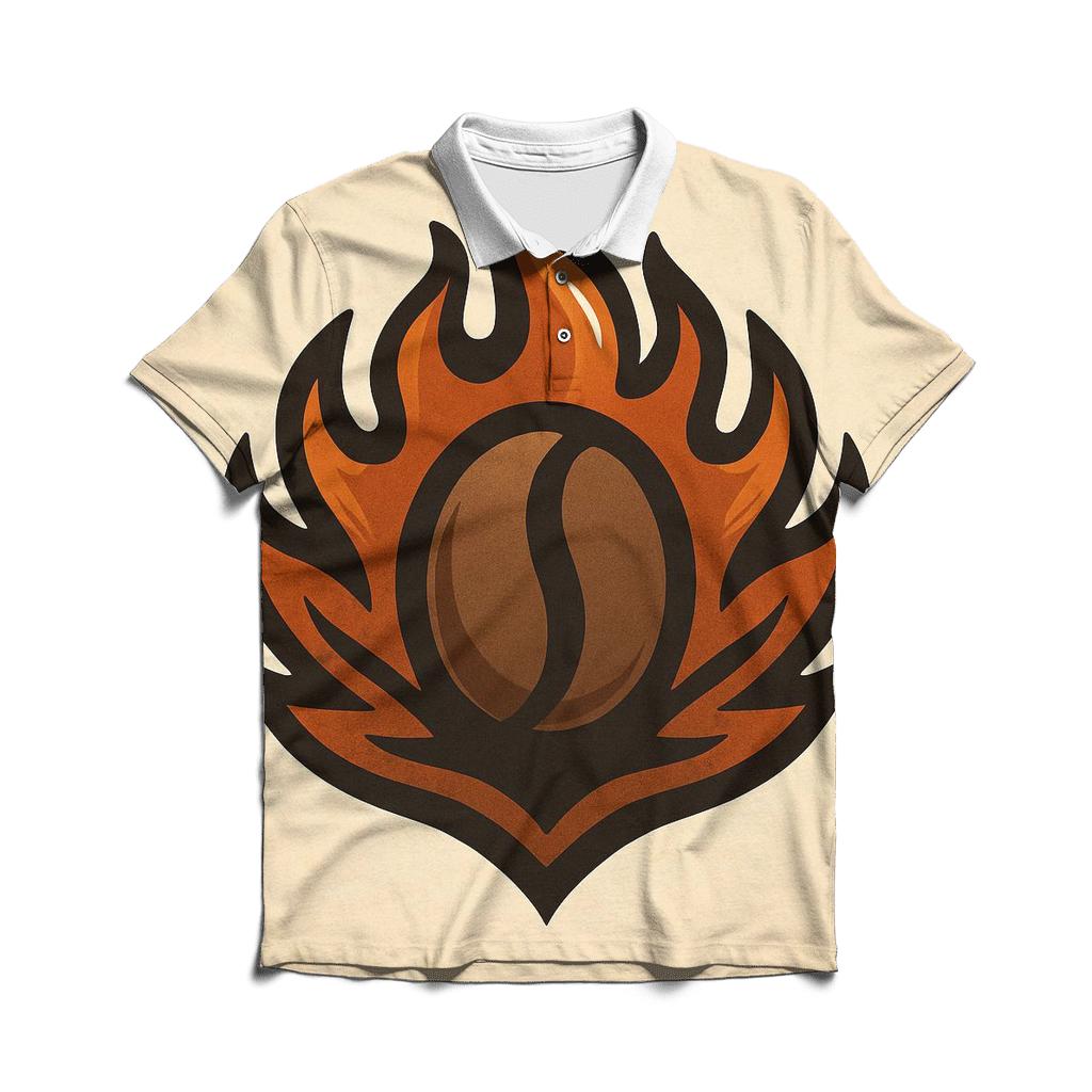 Roast Ember Crest personalized polo shirts
