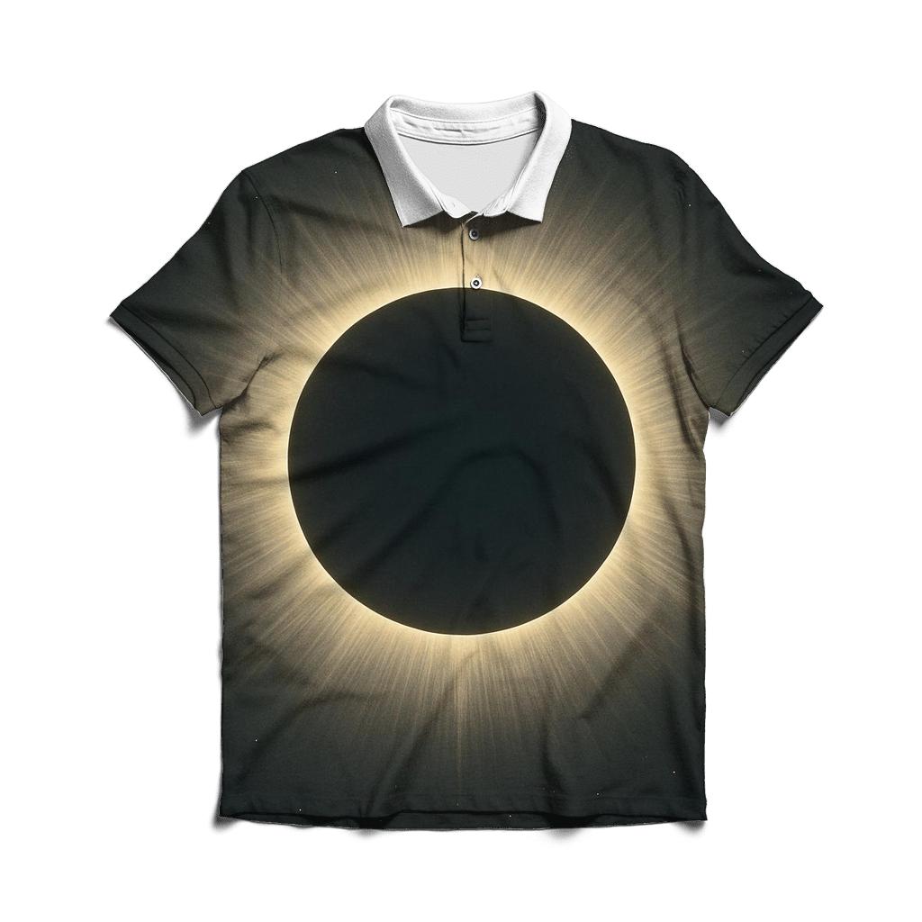 Eclipse Corona Lacework stylish collar polo tees