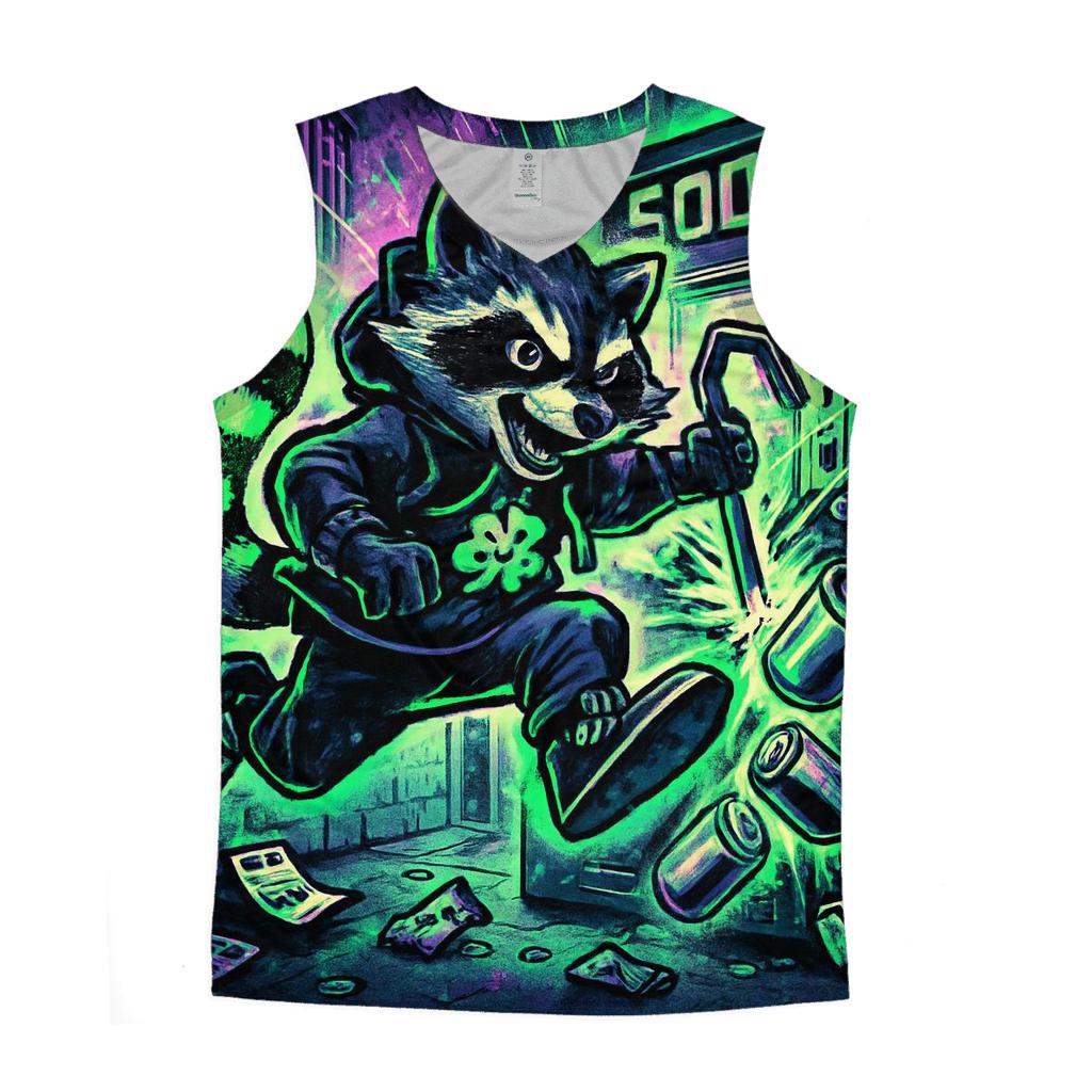 Vending Machine Portal Heist cotton sleeveless tops