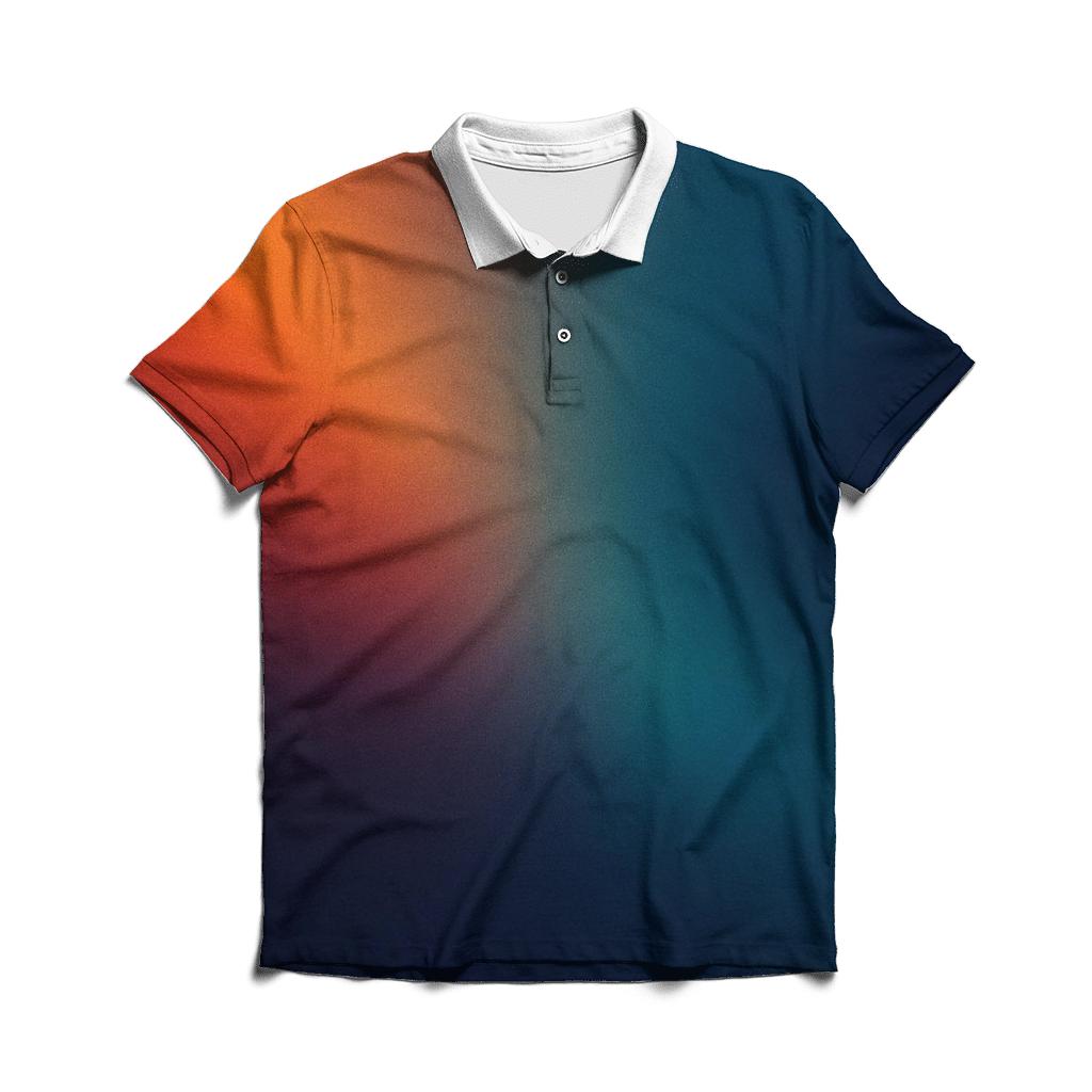 Ember Lagoon Confluence designer slim fit polos