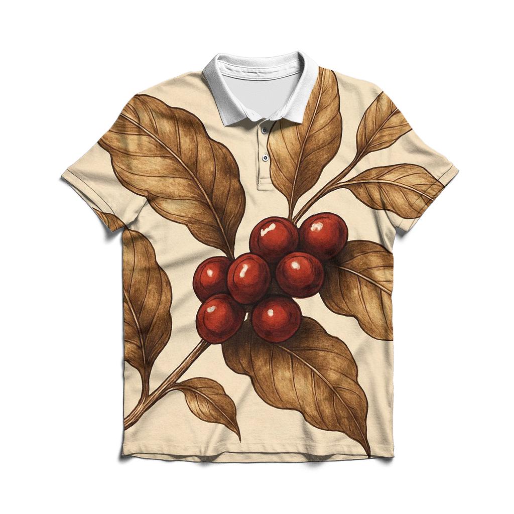Cherry Branch Luster classic pique polos