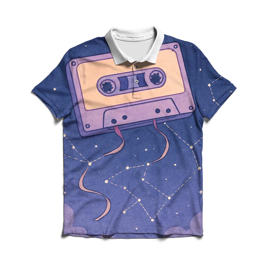 Cassette Constellation Map classic pique polos