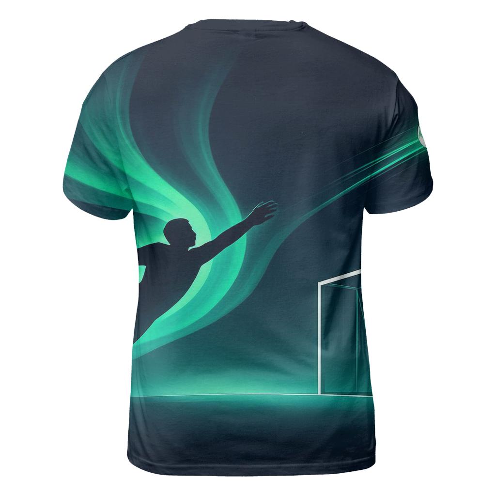 Aurora Goalkeeper Dive designer pattern shirts