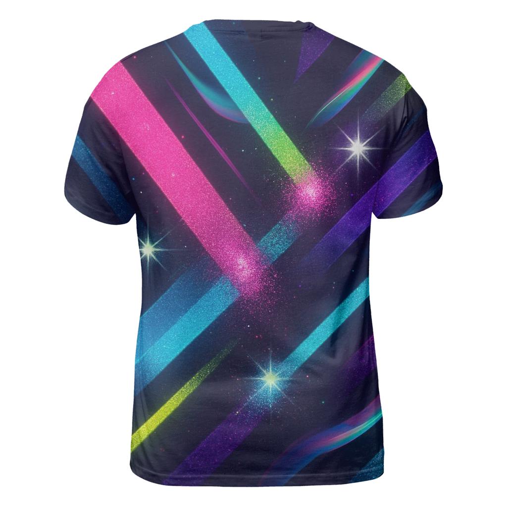 Neon Prism Velocity designer pattern shirts