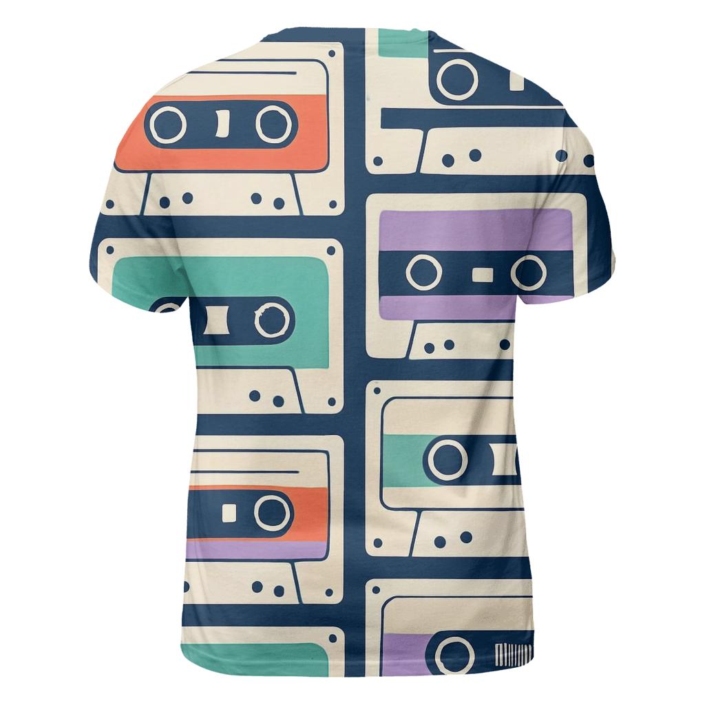 Cassette Label Color Block Parade custom all-over print shirts