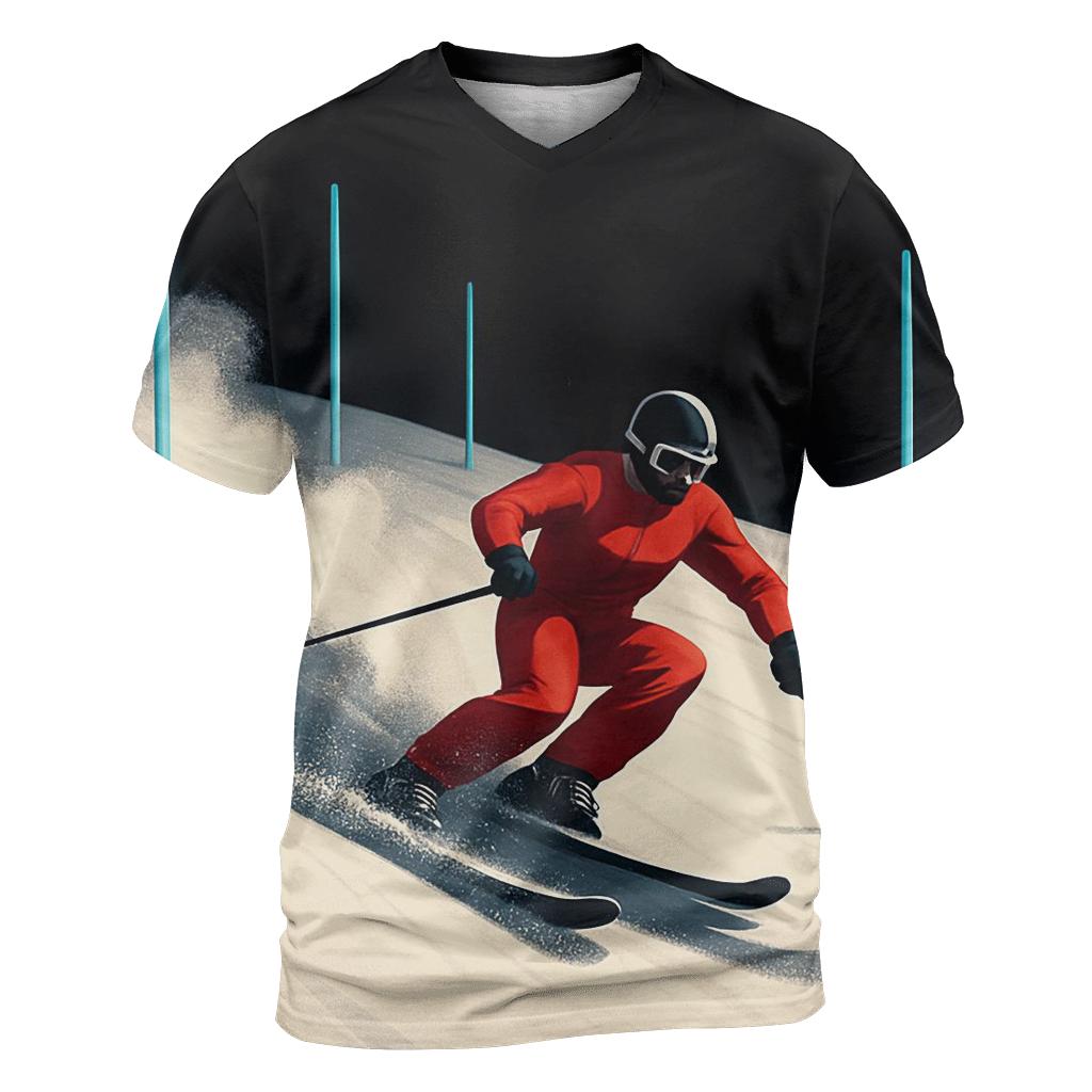 Lunar Powder Ski Slalom personalized full print shirts