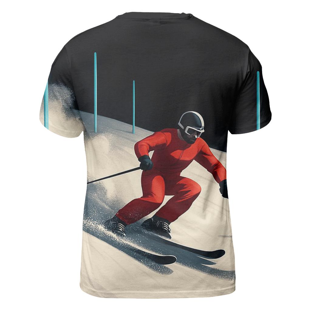 Lunar Powder Ski Slalom personalized full print shirts