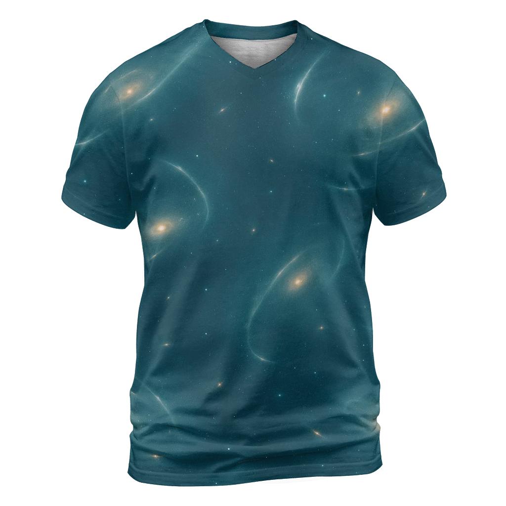 Gravitational Lens Arc Lattice personalized full print shirts
