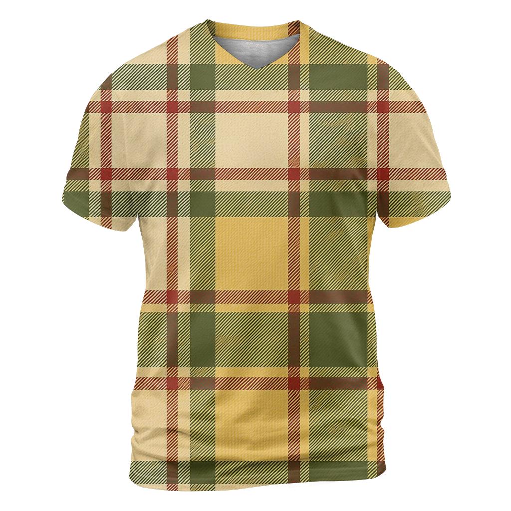 Kitchen Harvest Plaid custom all-over print shirts