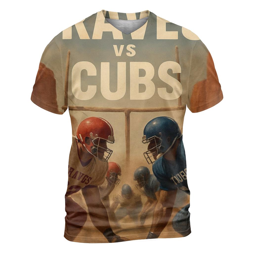 Canyon Dustbowl Standoff Braves Vs Cubs personalized full print shirts