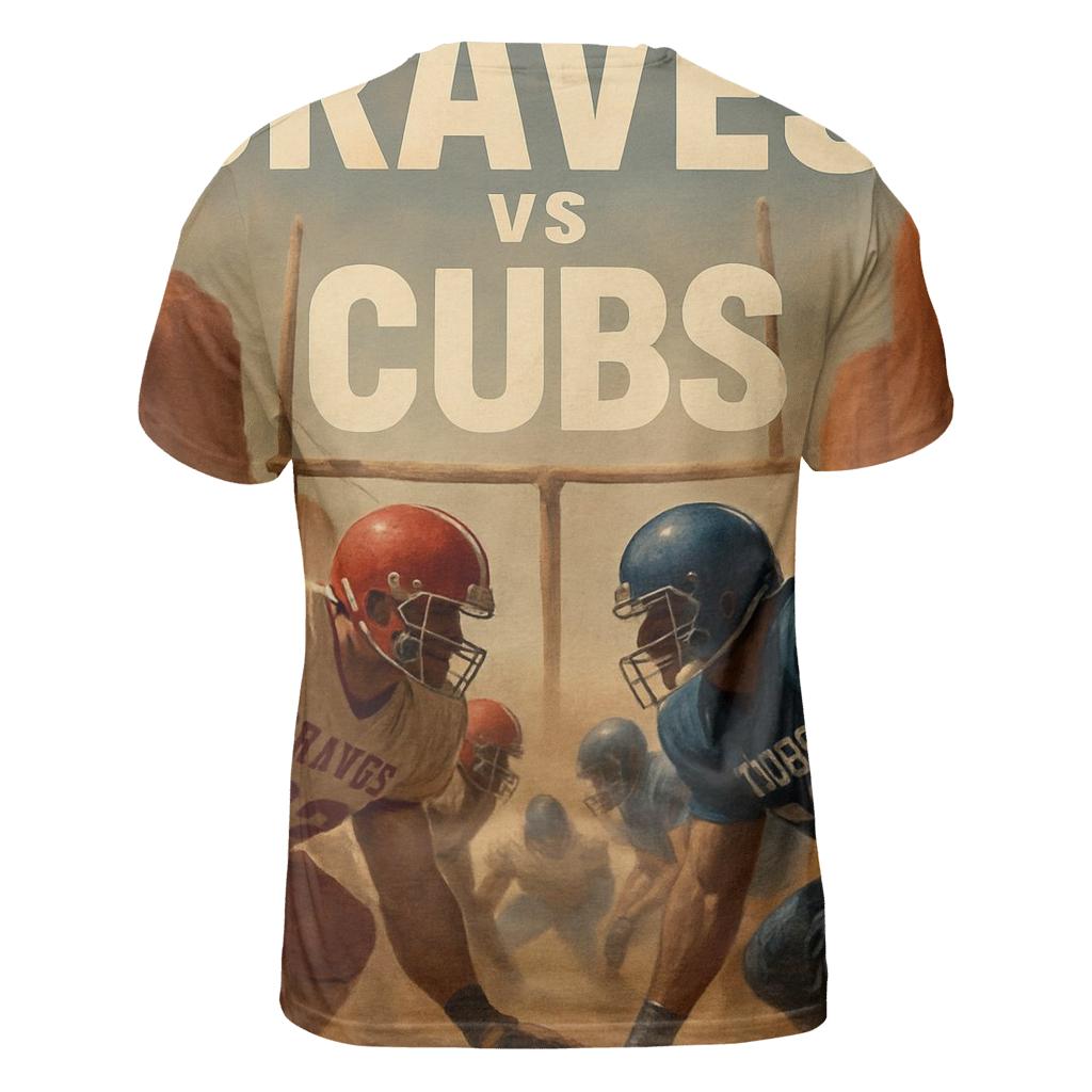 Canyon Dustbowl Standoff Braves Vs Cubs personalized full print shirts