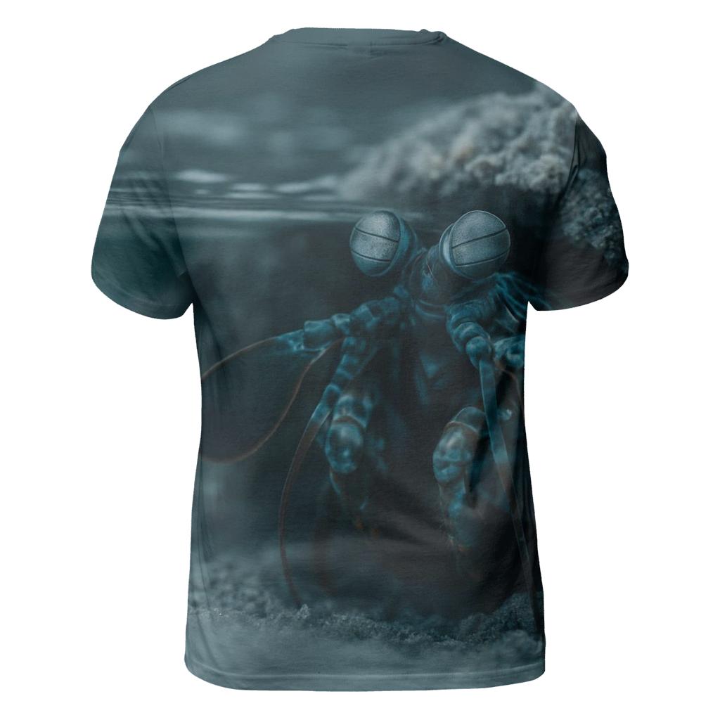Tidepool Prism Peacock Mantis Shrimp designer pattern shirts