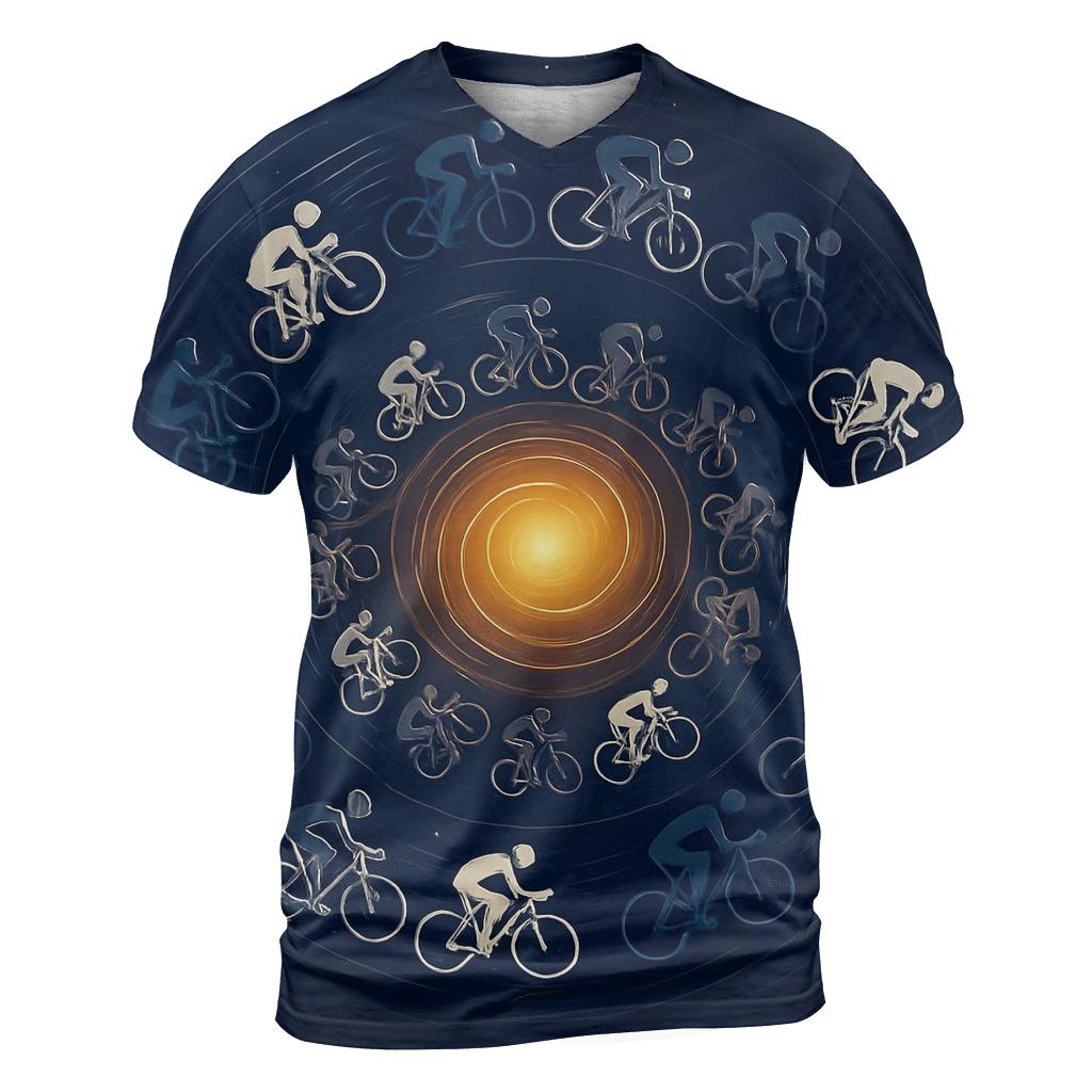 Gravity Well Cycling Peloton personalized full print shirts