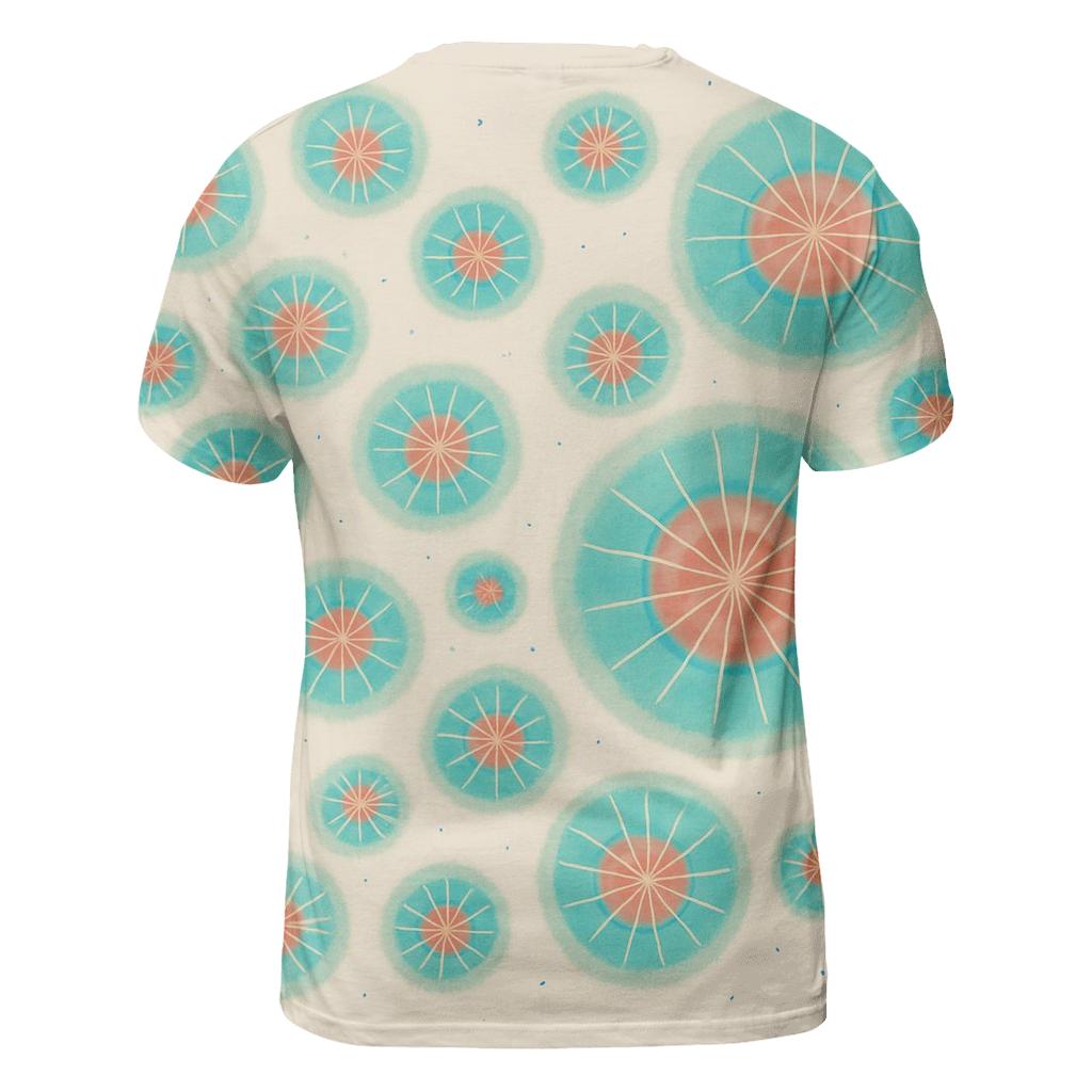 Kumo Comet Rosette Constellation designer pattern shirts