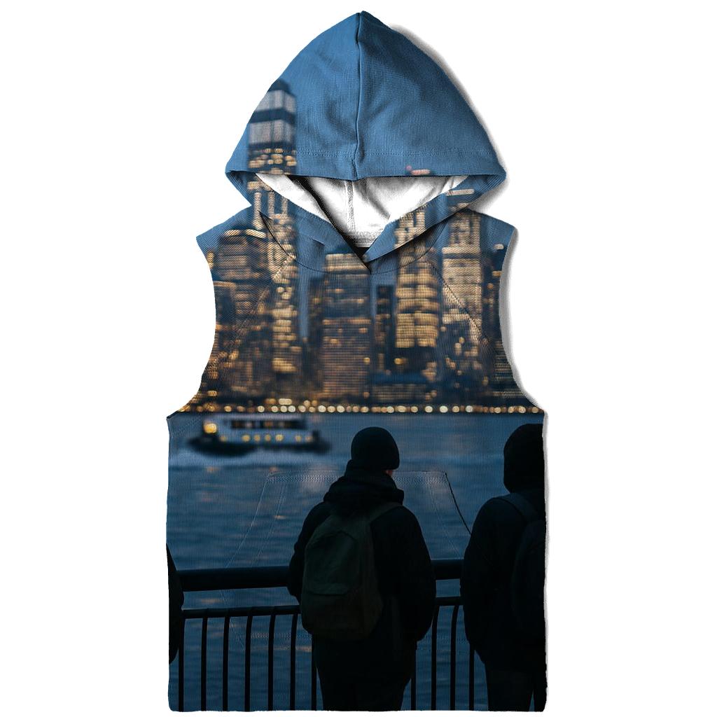 Blue Hour Commute From Hoboken Pier hoodie trends