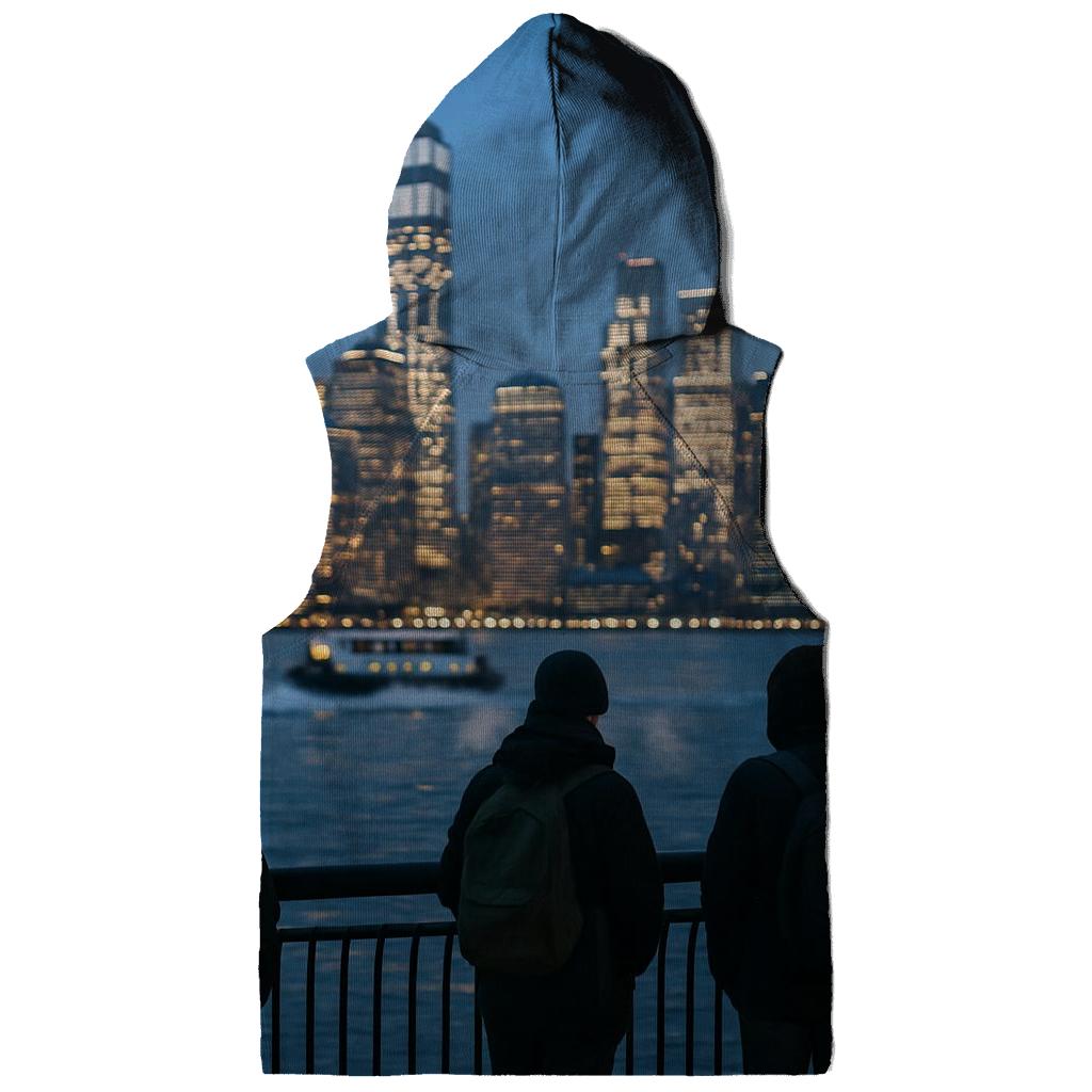 Blue Hour Commute From Hoboken Pier hoodie trends