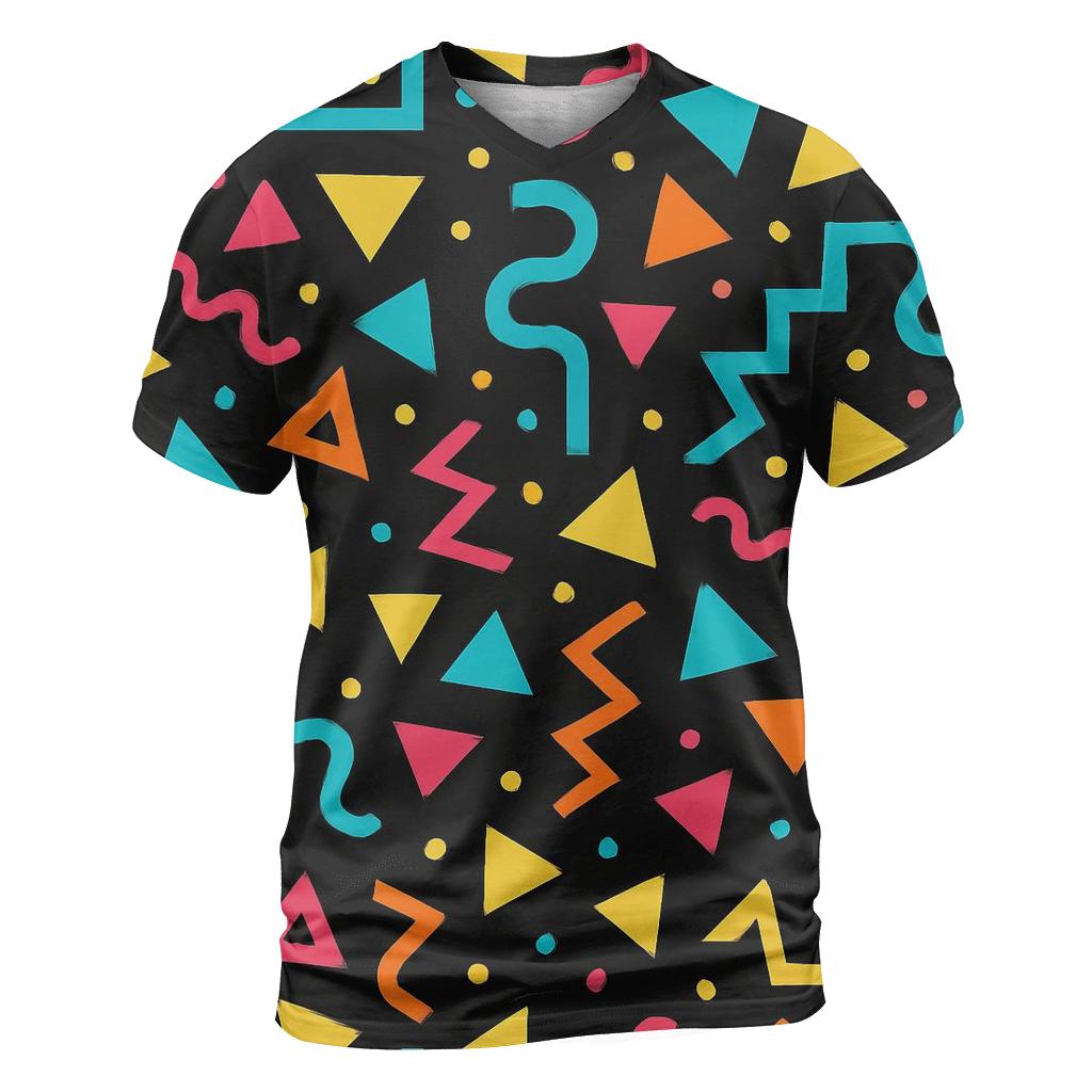 Arcade Carpet Memphis Maze unique graphic print tees