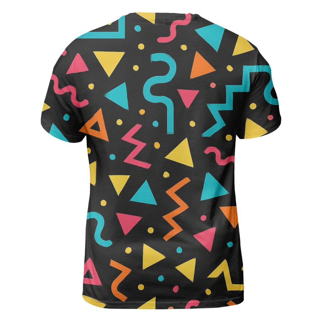 Arcade Carpet Memphis Maze unique graphic print tees