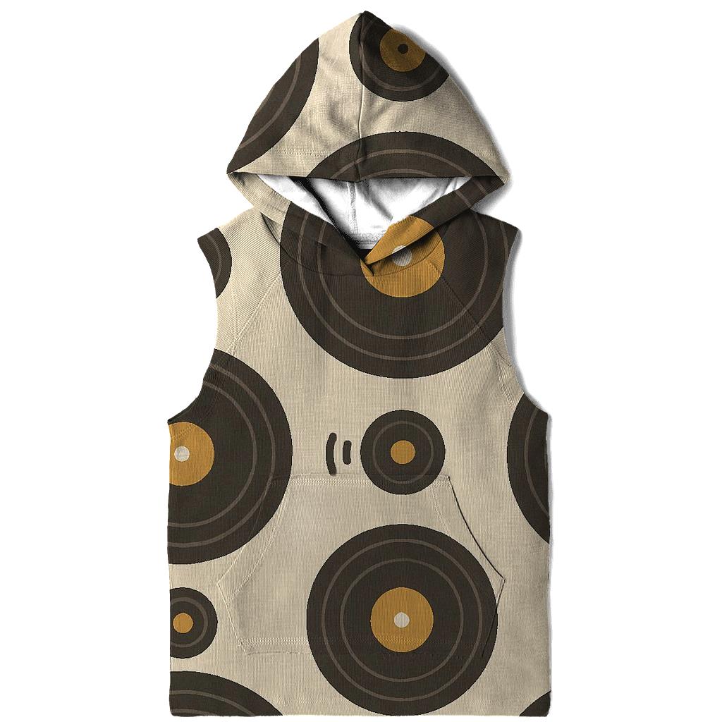 Groovy Vinyl Record Rings pullover hoodies