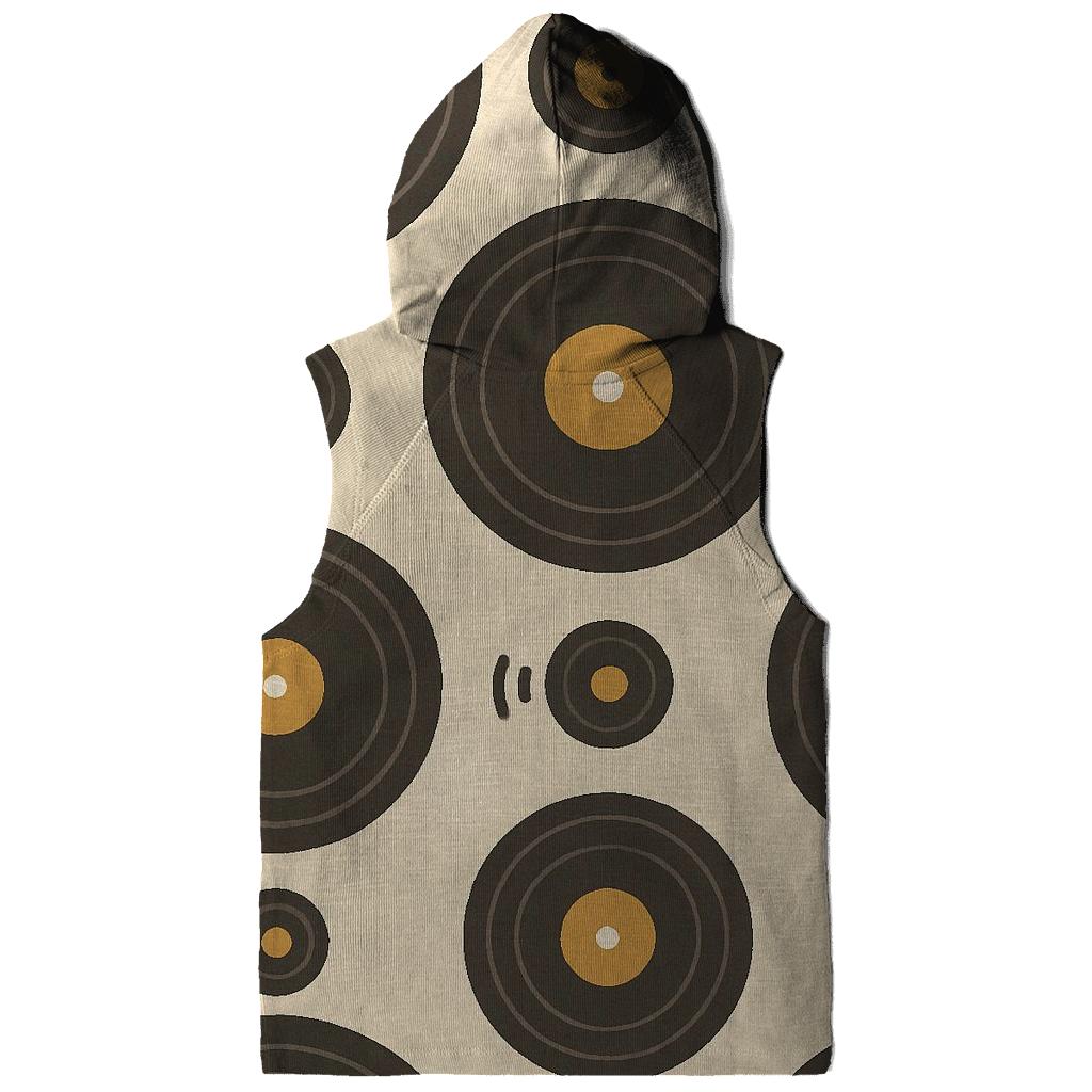 Groovy Vinyl Record Rings pullover hoodies