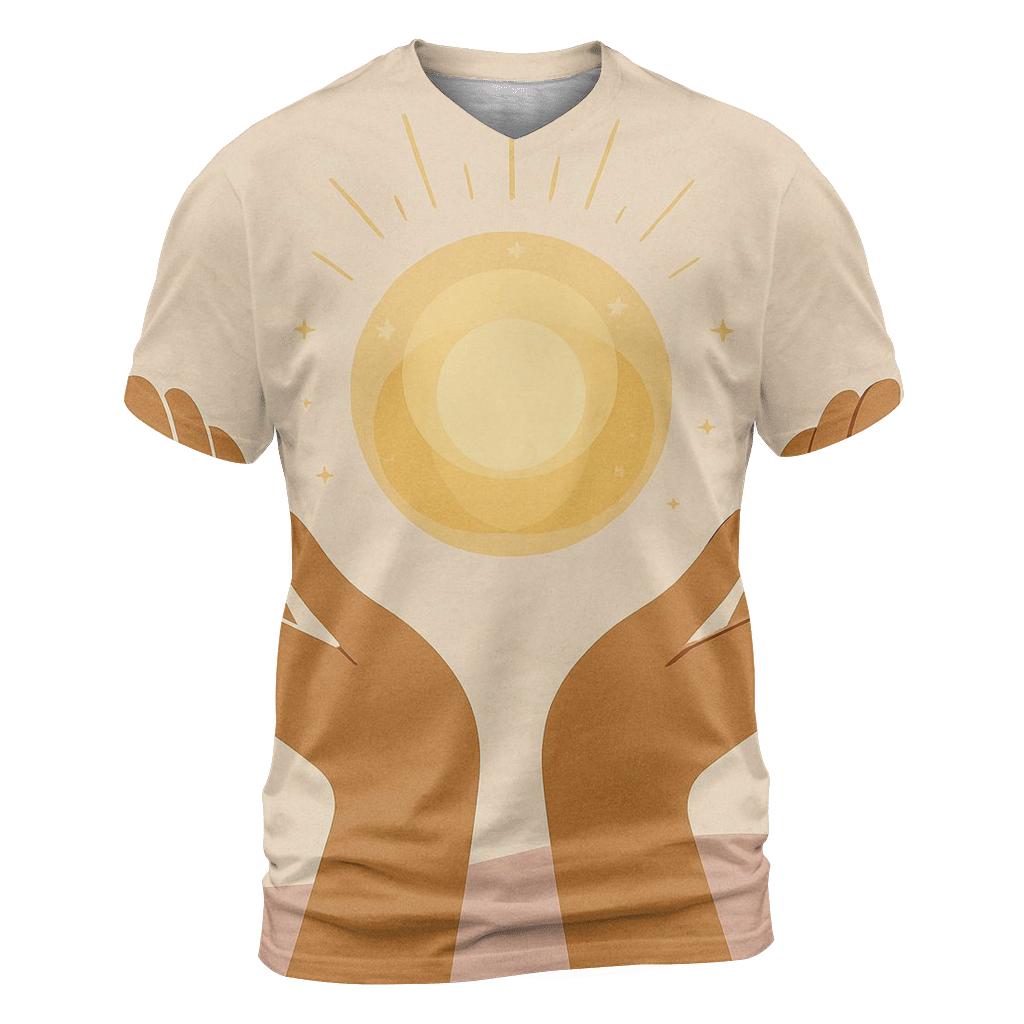 Hands Of Shared Light custom all-over print shirts