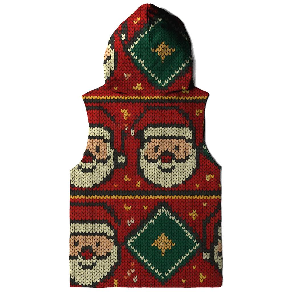 Tacky Santa Sweater Medalion Bands Design pullover hoodies