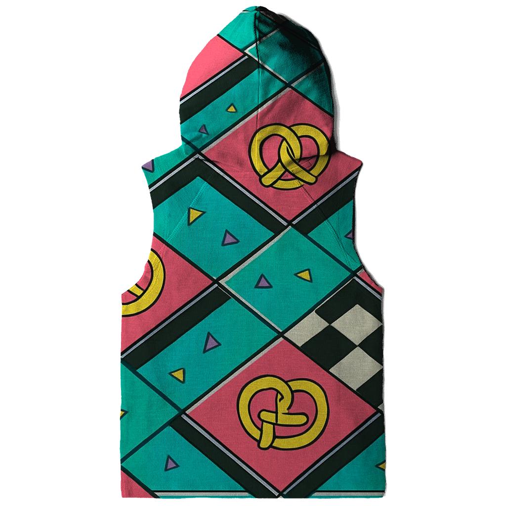 Mall Food Court Neon Tiles designer hoodies