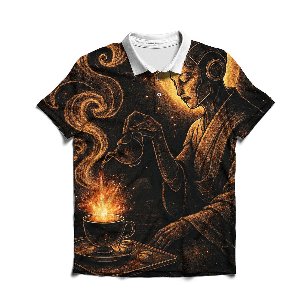 Supernova Tea Ceremony classic pique polos