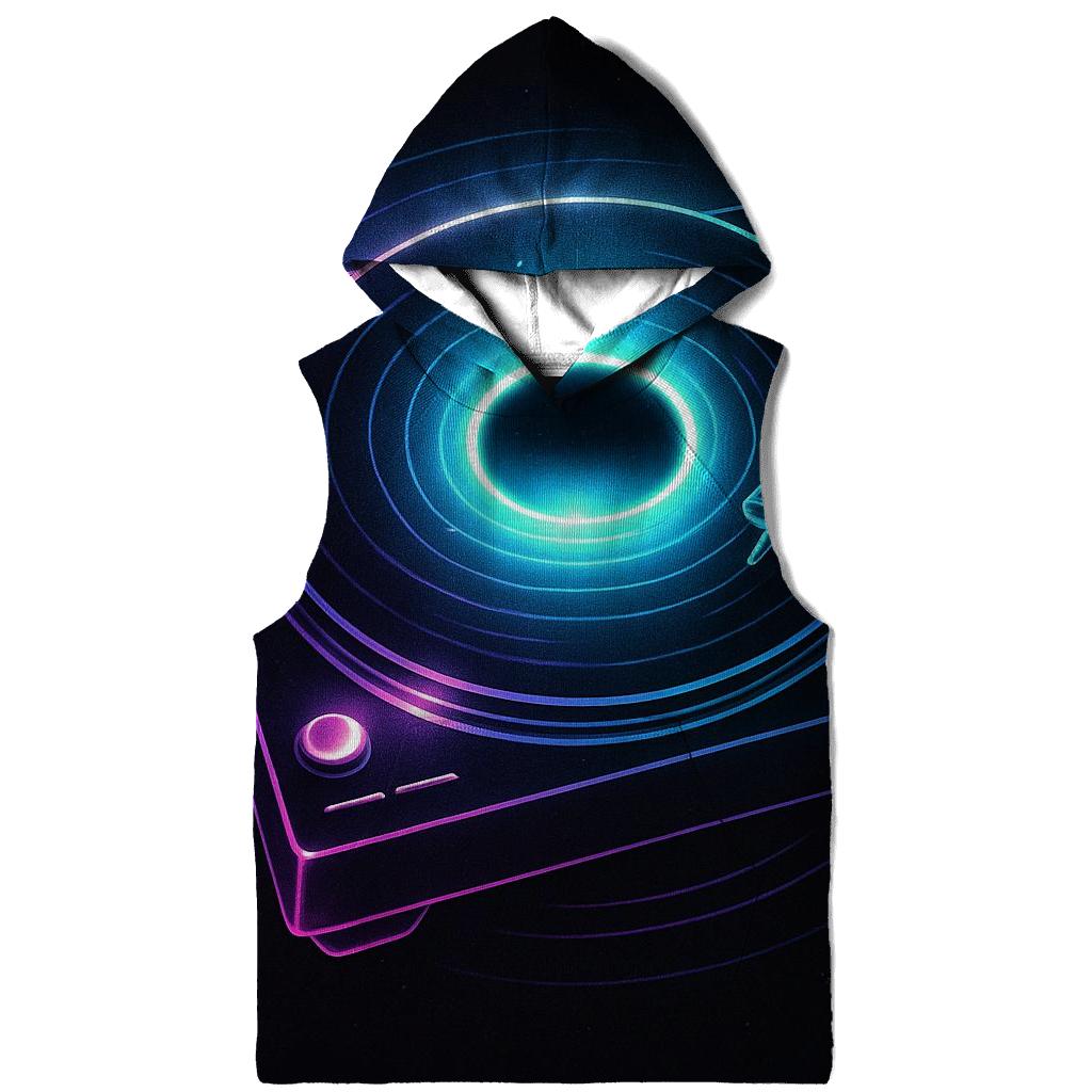 Neon Turntable Portal hoodie designs