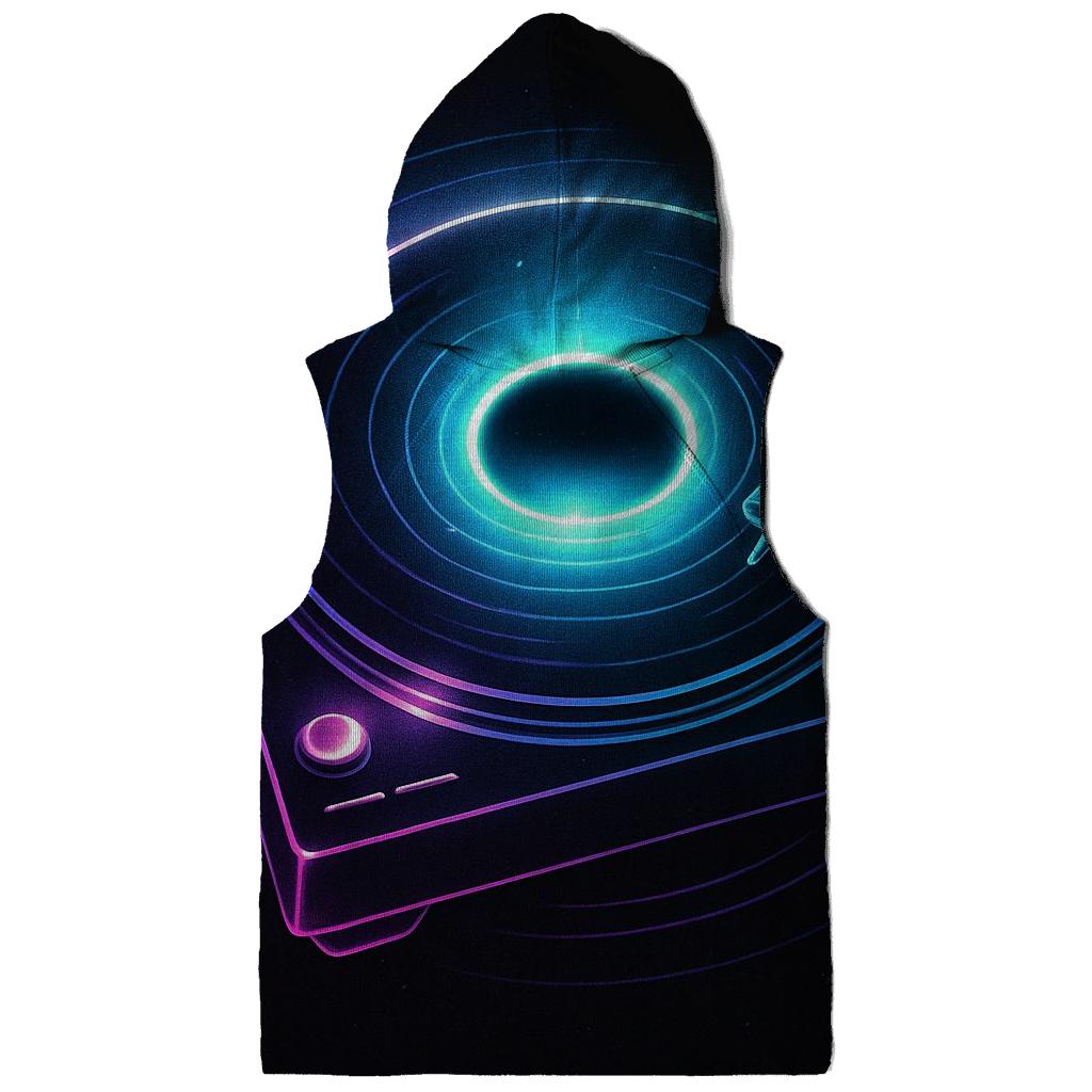 Neon Turntable Portal hoodie designs