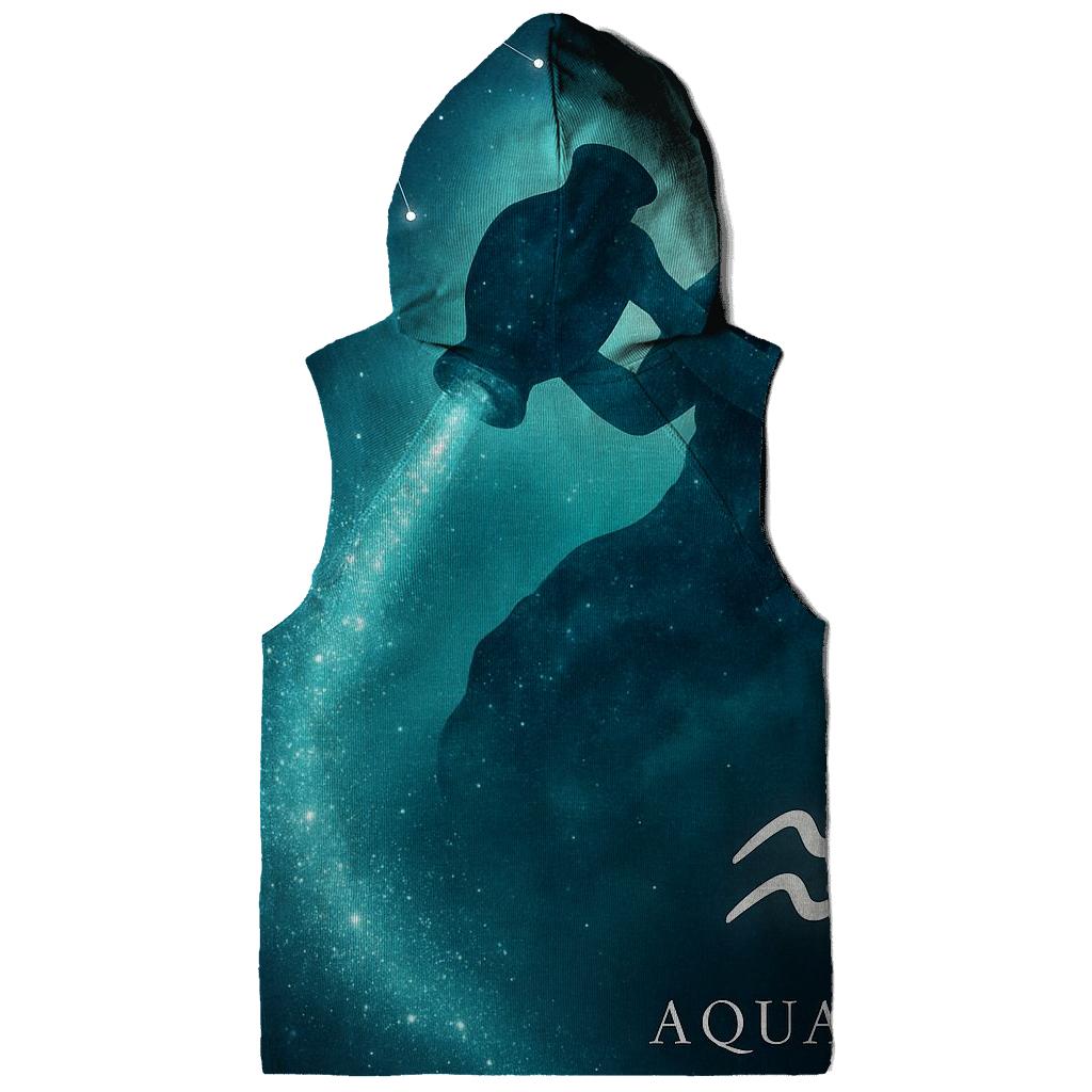 Aquarius Water Bearer Nebula Pour custom hoodies