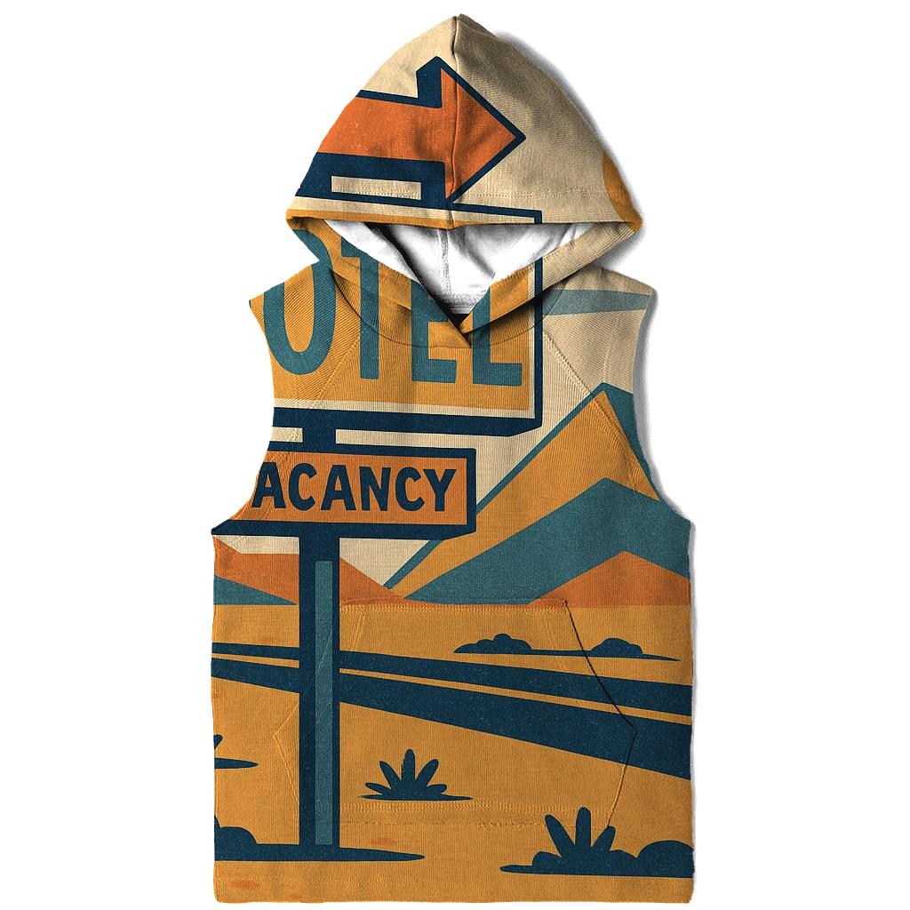 Desert Motel Postcard Geometry hoodie trends