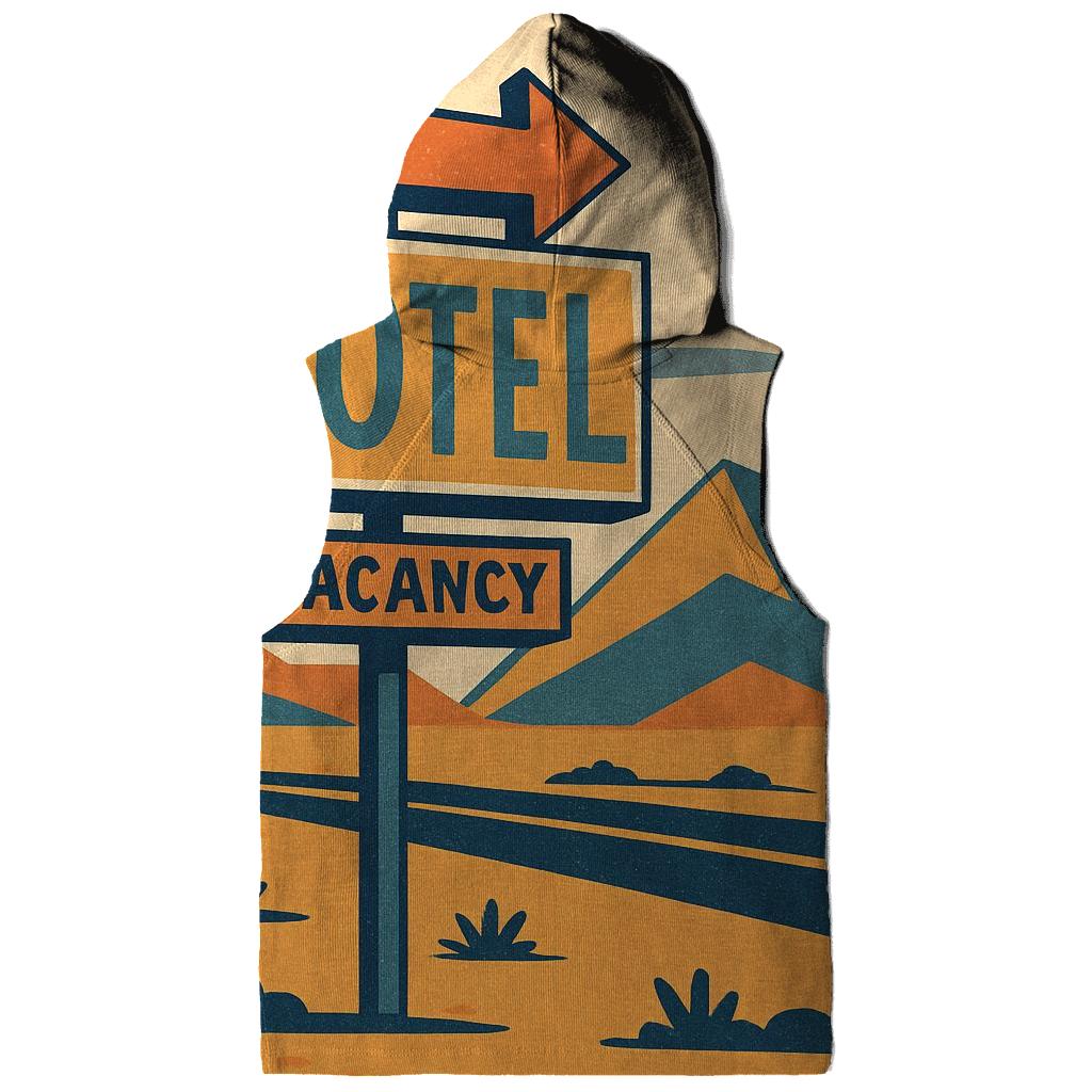 Desert Motel Postcard Geometry hoodie trends