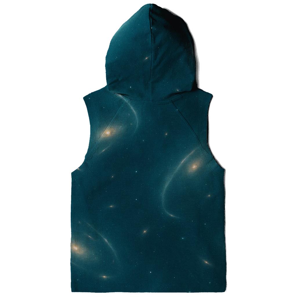 Gravitational Lens Arc Lattice designer hoodies