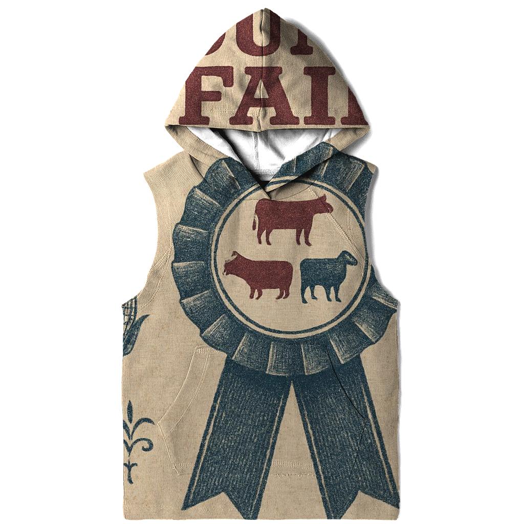 Aged County Fair Prize Ribbon Poster hoodie designs