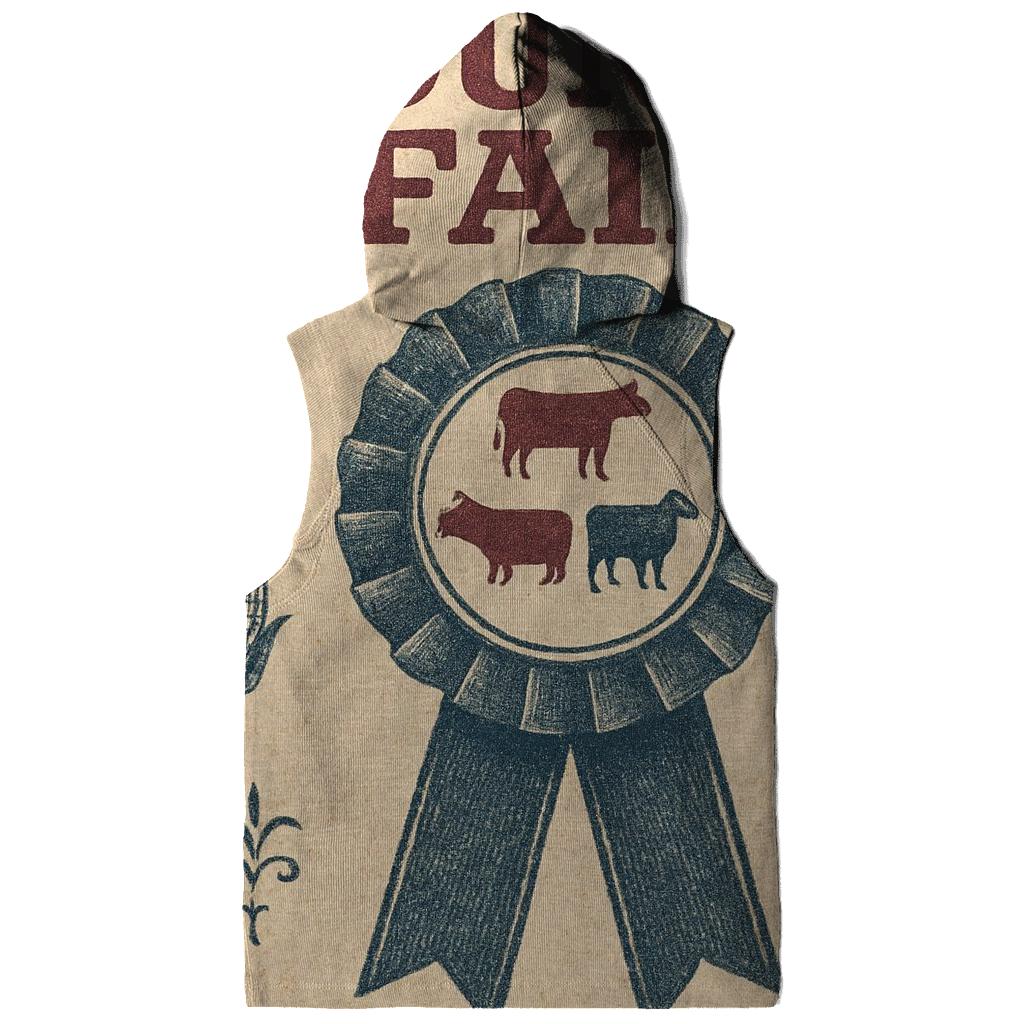 Aged County Fair Prize Ribbon Poster hoodie designs
