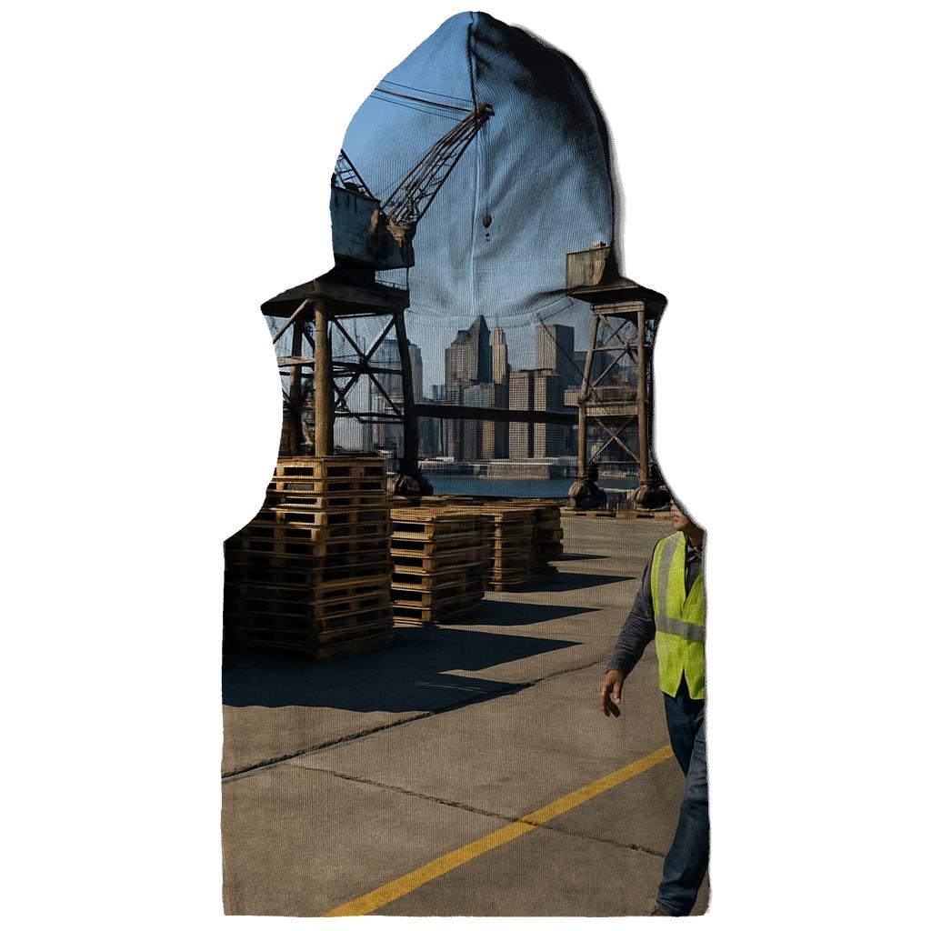 Working Waterfront View From Brooklyn Navy Yard lightweight hoodies