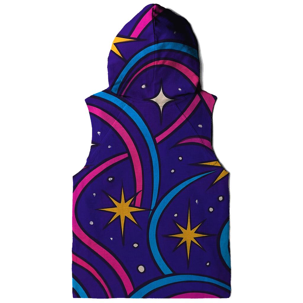 Vector Roller Rink Starburst Trail heavyweight hoodies