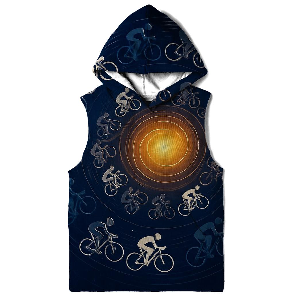 Gravity Well Cycling Peloton graphic hoodies