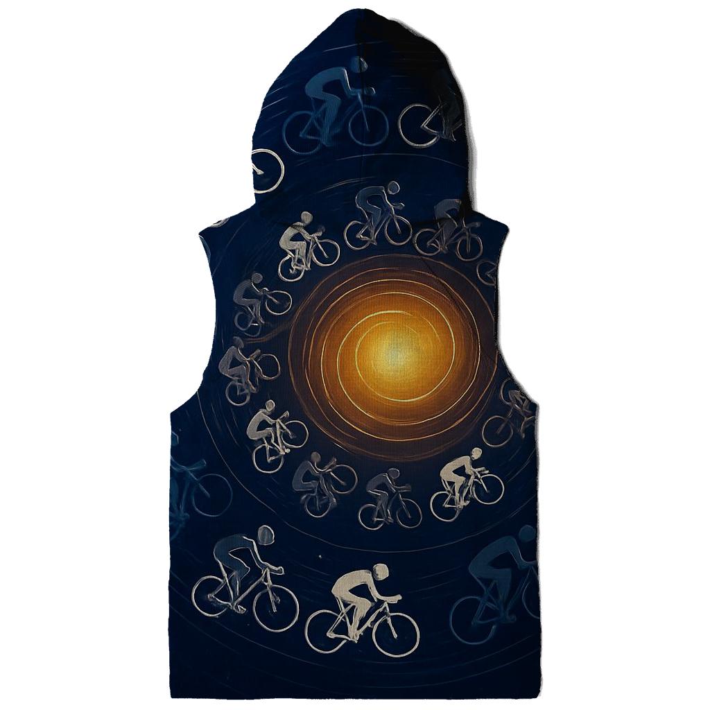 Gravity Well Cycling Peloton graphic hoodies